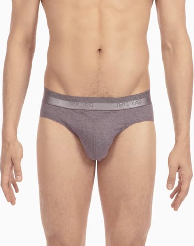 HOM Classic mini briefs (1-pack) - heren mini slip - grijs
