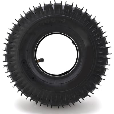 Scooterband Binnenband 3.00‑4 Buitenband Binnenband Set met Gebogen Ventiel voor Elektrische Scooter Vervanging black