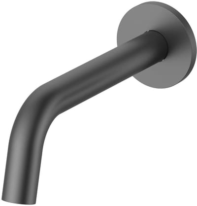 DutchLine - Losse Uitloop Met Rozet T.B.V Inbouw Wastafel/bad-mengkranen – Gunmetal