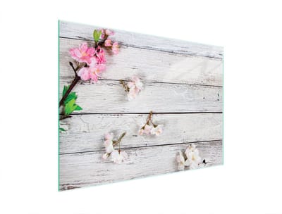 TMK ArtDeko Serie - Glazen Snijplank - 40x30 cm - Hittebestendig - Antibacterieel