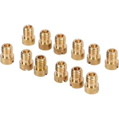 12 stuks Carburateur Hoofdsproeier Hoofdsproeiers Kit 75?102 Vervanging voor Dellorto PHBG AD DS beige