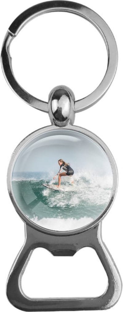 Bieropener Glas - Surfen