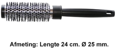 Rojafit - Lichtgewicht Föhnborstel - Lengte 24 cm. Ø 25 mm.