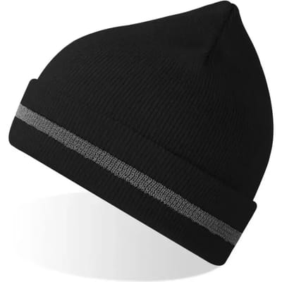 Atlantis Headwear - Workout Beanie Recycled - Black - One Size