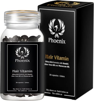 Phoenix Hair Products - Haar Vitamine - Haarolie - Moroccan Oil - Aloe Vera Oil - 30 capsules