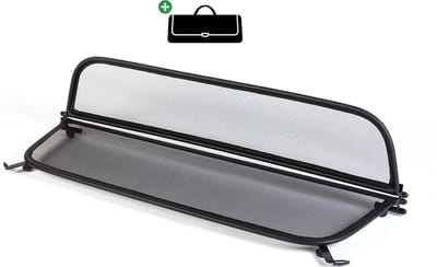 Windscherm Opel Cascada | >2013 | incl. luxe opbergtas | Zwart