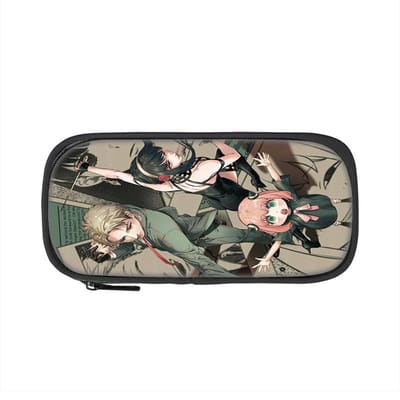 SPY×FAMILY etui veelzijdig cartoon grote capaciteit populair artikel, beste cadeau voor jongens en meisjes op schoolverjaardagen