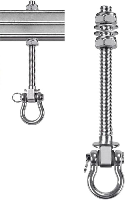 Hangmat standaard - Schommelstoel houder - Ontspannen buiten - Roestvrij staal - 1500 lbs capaciteit - Metaal