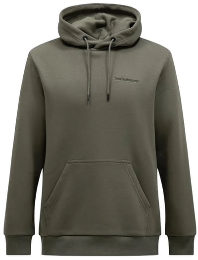 Peak Performance Original Small Logo Hoodie Groen S Man