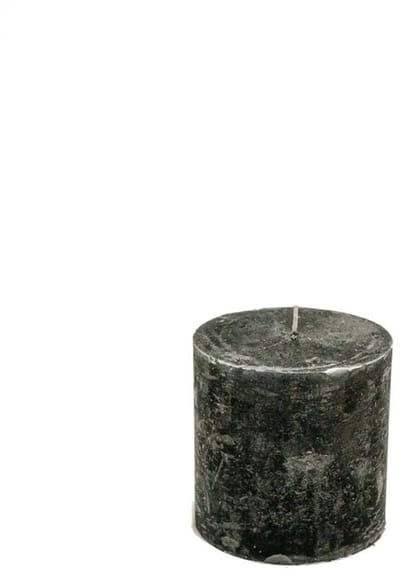 Stompkaars - stompkaars | metallic dark grey | ø10x10 cm - metaal - ø10x10x