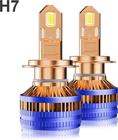 TLVX H7 Ultra High Power LED – Canbus Proof – 130 watt – 48000 Lumen - Extreem fel – Koplampen - Dimlicht – Grootlicht - Mistlicht - 12V - 24V - Juist APK lichtbeeld