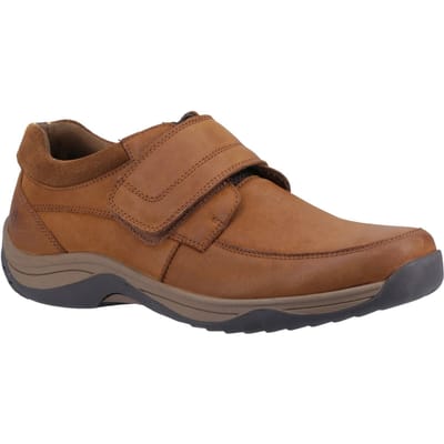 Hush Puppies Douglas Leder Heren Tan Nubuck Moccasins Schoenen