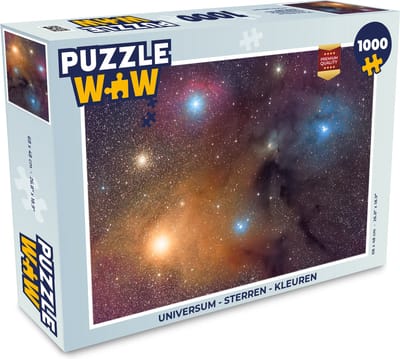 Puzzel Universum - Sterren - Kleuren - Jongens - Meisjes - Kinderen - Legpuzzel - Puzzel 1000 stukjes volwassenen