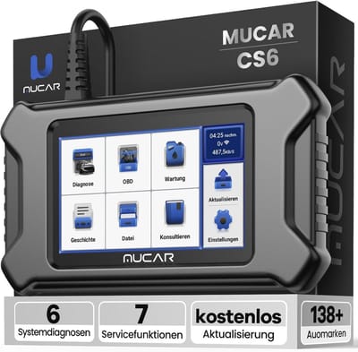 OBD2 Diagnoseapparaat voor Auto's – 6 Systeemdiagnoses en 7 Resetfuncties