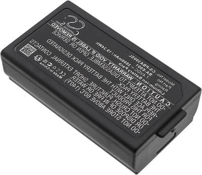 Oplaadbare Batterij - Accu Vervanging - Etiketten Maken - Hoge Capaciteit - 2600mAh - Zwart