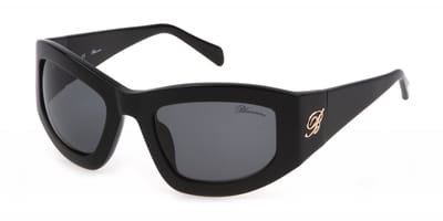 Blumarine SBM802 Nero lucido 56/23/120 WOMAN Zonnebrillen