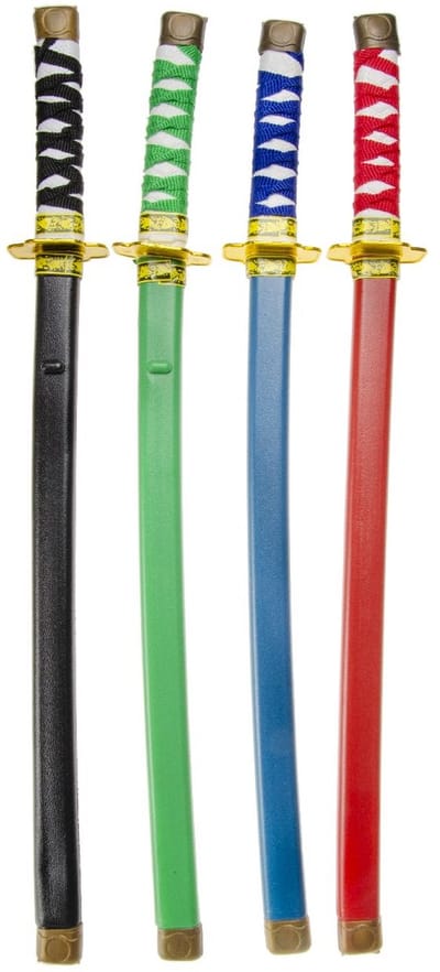 Duckiez Ninjazwaard L - 24 stuks
