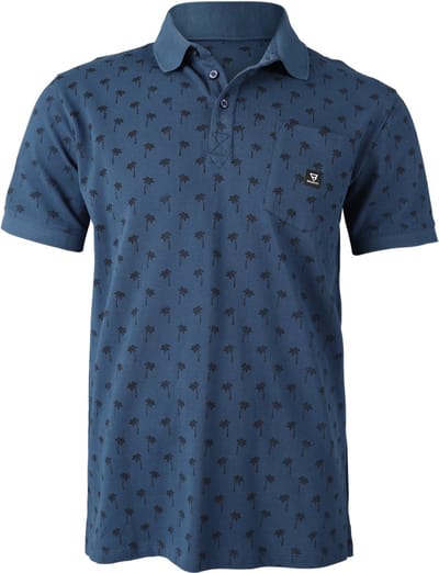 Brunotti - Addax-AO Polo - Heren Polo met korte mouwen - T-shrt voor mannen - Night Blue- L