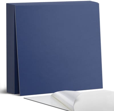 Coloray Plaktegels - Marine Portugese Tegels - 30 cm x 30 cm - Marine Plaktegels - 9 stuks - Vierkant PVC Tegels - Plaktegels Keuken - Zelfklevende Vloertegels - Vinyl Tegels - Zelfklevende Tegels