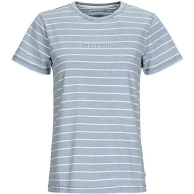 Guess  T-shirt Korte Mouw SS CN REG YD STRIPED TEE