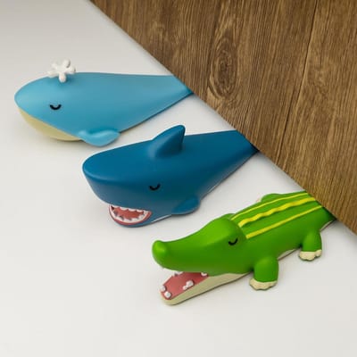Schattige Deurstopper - Dieren Deurwig - Deuren Open Houden - Zachte PVC Materiaal - 16 x 6 x 6 cm