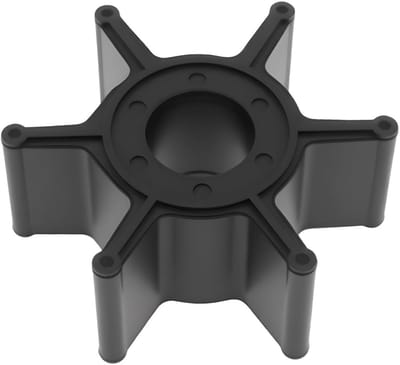 Dailygoods- Waterpompturbine voor Buitenboordmotor - Compatibel met Yamaha F2.5/F2.5A - 4-takt - 6L5-44352-00 - Rubber - 2,5 pk - Waterpomp