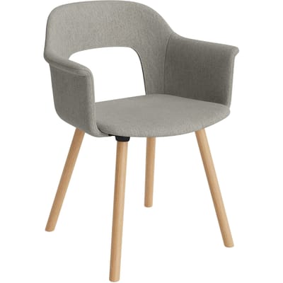 HAY Indeling 224 Fauteuil - HAYLayoutTurfLightGrey