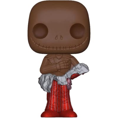 Collector beeldje mr. jack's vreemde kerst valentijns pop! disney vinyl jack (val choc) Funko