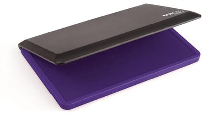 Thijox - Stempelkussen Micro 3, 90 x 160 mm, Violet, Waterbasis, Onuitwisbaar, Ideaal voor Handstempels, Lintstempels, Creatief Gebruik, Kantoor, Hobb