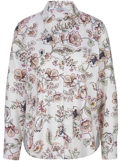 Blouse Van Peter Hahn wit