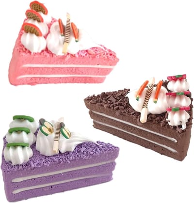 Realistische kunstmatige taarten en cupcakes, nep cake simulatie voor fotoprops, decoratie en feestversiering