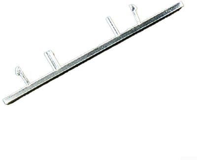 Dailygoods - Precisie Fit AC Schakelaar Knop Trim Strip - Hoogwaardige vervangingsonderdeel - Zilver mat - Voor Mercedes W212 E Serie - Eenvoudig...