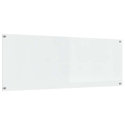 vidaXL - Keukenachterwand - Doorzichtig - 110 - x - 40 - cm - gehard - glas