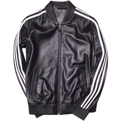 Nieuw PU Leren Jas Heren Slim-fit Kort Baseballjack Locomotiefjack Grote maat Herenkleding M