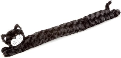 Katten Deurstopper - Tochtstopper Kat - Houdt Warmte Binnen - Dubbele Functie - 91 x 33 cm - Grijs