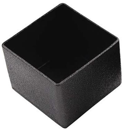Vierkante Glijddoppen voor Stoelpootdoppen - 21 Stuks, Buismaat 20 x 20 mm