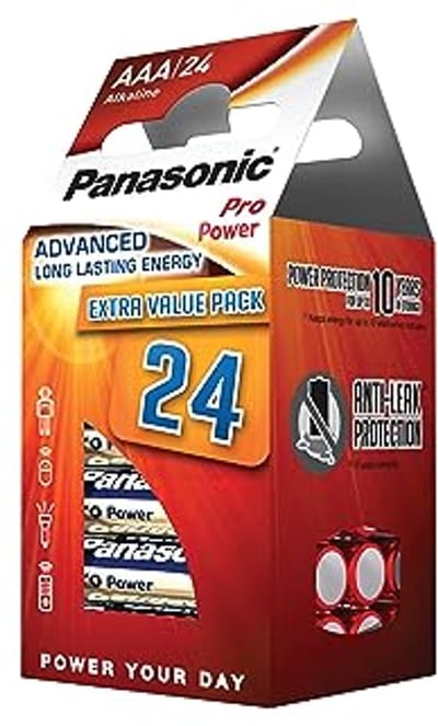 Alkalinebatterijen AAA Micro 24 stuks - Langdurige energie voor hoogverbruik apparaten