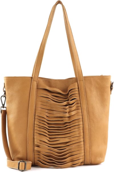 FREDsBRUDER Schoudertas Fonda Shopper Caramel Lichtbruin