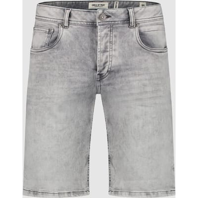 Circle of Trust Connor Denim Short Steel Plate Size: W26 | Denim Shorts Outlet | Heren | Grijs