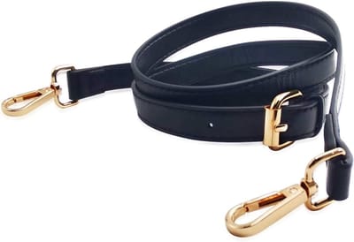 Verstelbare Schouderband van PU Leer voor Handtassen en Tassen, 105-120 cm, Zwart, Ideaal voor Accessoires en Vervoer