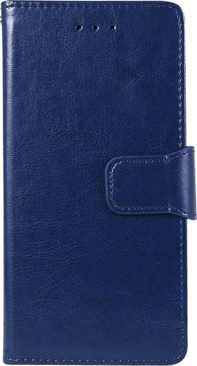 Shop4 - Oppo Reno3 Hoesje - Wallet Case Business Donker Blauw
