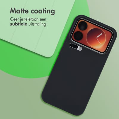 imoshion Hoesje - Geschikt voor Xiaomi 17 Pro Max - Color Backcover - Zwart
