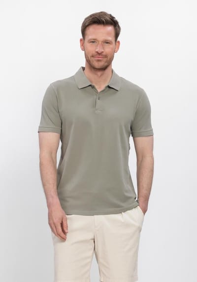 STEFANO LAURAN Polo Bjorn Heren - Polo shirt - Groen - Maat M