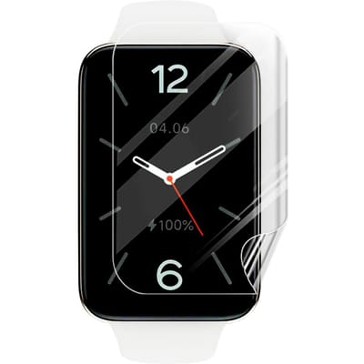 Film de Bracelet Hydrogel Xiaomi Mi Band 7 Film Hydrogel HD Film Souple adapté à Xiaomi Mi Band 7 black