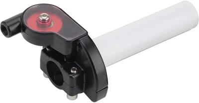 Dailygoody - Stuur Gas Grip Tube Twist Grips - Vervanging voor Dirt Bike - 22mm - Duurzaam en Kwaliteit - Geschikt voor Motorcycle en Pit Bike -