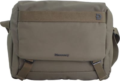 Discovery Schoudertas | Laptop Messenger tas Downtown - Khaki - D00950.11 - Khaki