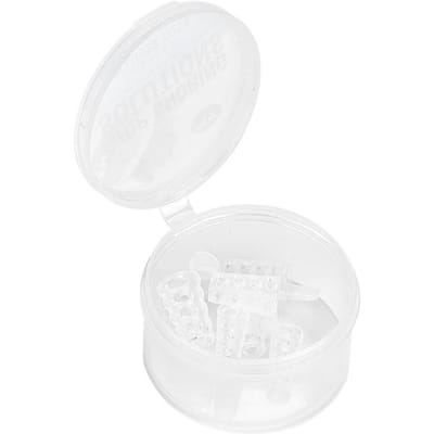 4 tailles Silicone Anti Ronflement Dilatateurs Nasaux Dispositif d'Aide à l'Apnée Stop Ronflement Pince Nasale white