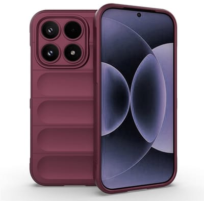 Coverup Hoesje - Geschikt voor Xiaomi 17 Hoesje - Coverup Hands-On Rugged Back Cover - Bordeaux