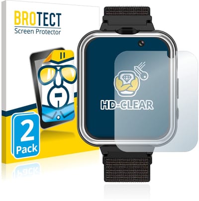 BROTECT - Screenprotector voor Pthtechus X32 - Folie Beschermfolie transparant 2 Stuks