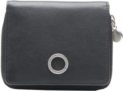 Esquire portemonnee Athena Zip Around Wallet Black zwart
